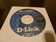 D-Link Ver. 1.01 DFE-530TX+ Express 10 100 Mbps PCI Adapter Drivers & Manual CD picture
