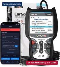 Innova 5210 OBD2 Scanner & Engine Code Reader, Battery Tester, Live Data, Oil Re picture