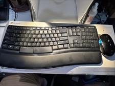 Microsoft Keyboard Sculpt Comfort Desktop Wireless L3V-00001 1531 1557 1461 OEM picture