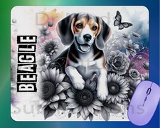 FUN BEAGLE DOG  mouse pad mousepad picture