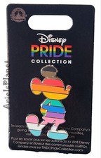 DISNEY Parks Mickey Mouse Rainbow Pride Collection Pin picture