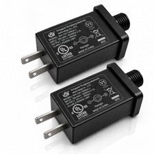 12V 18W Class 2 Power Supply, IP44 Replacement Yard Inflatable Adapter 2PCS picture