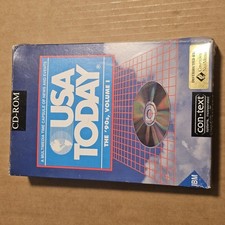 USA Today CD-ROM The 90s Volume 1 Multimedia News Capsule (Box Only) picture