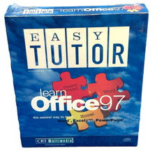 Easy Tutor Learn Microsoft Office 97 PC Software CD ROM Windows 95/ NT Sealed picture
