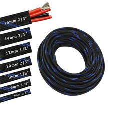 30ft PET Expandable Sleeving Wire Cable Sleeve (2/5
