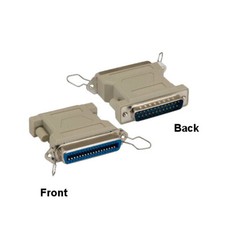 10PCS DB25 Male to CN36 Female Parallel Printer Adapter Convert Molded Shielded picture