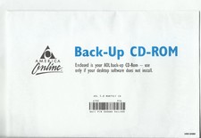 Vintage AOL 5.0 Back-Up CD-ROM Sealed Envelope America Online picture