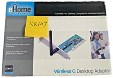 NEW eHome Networking Wireless G Desktop Adapter KK107 picture