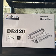Ankink 2 Pack DR-420 Updated Drum Unit ~ OEM Certified Manufacturer ~ NIB picture