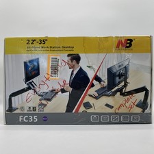 North Bayou MC 32 Workstation Wall Mount Workstation Mount 22”-35” Sit-Stand picture