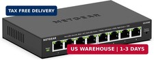 NETGEAR 8-Port Gigabit Ethernet Easy Smart Managed Network Switch (GS308E) picture