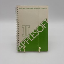 Applesoft II Basic Programming Reference Manual Apple 1981 & Fold Out Vintage picture