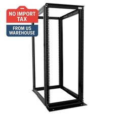 27U 4 Post Open Frame Server Network Data Rack Enclosure 19'' Adjustable Depth picture