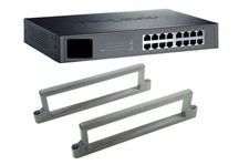 Wall Mount Bracket Holder for TP-Link TL-SG1016D 16-Port Gigabit Switch picture