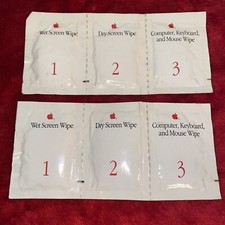 Apple Computer Wipes 1989 Vintage and now ultra rare picture