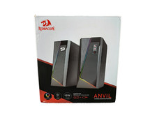 Redragon Anvil Stereo Gaming Speaker 10W Power USB Model GS520 Black picture