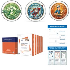 Professional Quality 24 lb Printer Paper, 2500 Sheets - Made for Inkjet & Laser picture