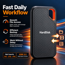 1TB Portable External Hard Drive USB 3.0 Storage Backup for PC Mac Laptop picture