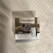 WiFiBlast Mini WiFi Repeater Range Extender Wireless 300Mbps Access Point 2.4GHz picture