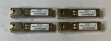 (Lot of 4) 10Gtek ASF-GE-T SFP Copper RJ-45 100M Opt. Network Transceiver 