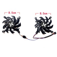 Graphics Card Cooling Fans Replacement For YESTON RX6600XT RX6600 6500 8GB GAEA picture