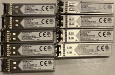 Lot Of 9x Fortinet FN-TRAN-SX 1000BASE-SX SFP Module picture