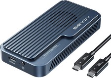 80Gbps M.2 NVMe SSD Enclosure, with Cooling Fan, Compatible with Thunderb picture