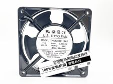 1 pcs U.S. TOYO FAN 12CM TAC12038115HT AC115V aluminum frame AC cooling fan picture