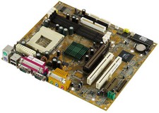 MAINBOARD BIOSTAR M6VCF s.370 SDRAM AGP mATX picture