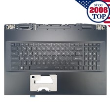 New Palmrest W/Colorfull Backlit Keyboard For MSI GE76 GP76 MS-17K1 17K4 Black picture