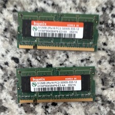 Hynix 1GB (2x512MB) DDR2 SO-DIMM 200-Pin PC2-3200S-333 RAM HYMP564S64P6-E3 AA picture
