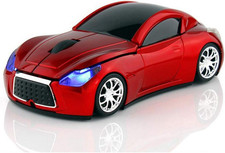 Race Car Mouse Wireless Sports Car Shaped Computer Optical Mouse 2.4Ghz LED Ligh picture