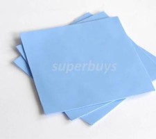 1pc Blue 100mm 100mm 1.5mm Silicone Thermal Pad Sheet PC Chip CPU Sink HeatSink picture