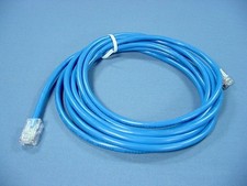 Leviton 52455-10L Blue Cat5 10ft Ethernet Cable Data Center Patch Cord Network picture