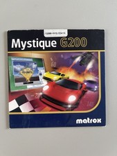 Matrox Mystique G200 Graphics Card Driver CD Vintage PC Software picture