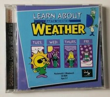 Learn About Earth Science Weather PC MAC CD-ROM 2000 Sunburst picture
