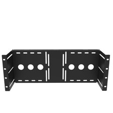 4U Universal VESA LCD Monitor Mounting Bracket 19 Inch Server Rack Cabinet picture
