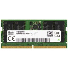 Hynix 16GB 1Rx8 PC5-4800 SODIMM DDR5-38400 262-Pin Non-ECC Laptop Memory RAM 1x picture