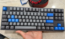 Ducky One 2 Mechanical Wired Keyboard, Black/Gray/Blue, QWERTY, DKON1687 picture