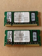 2 pcs (2Gb) Kingston KVR667D2S5/1G 1GB 667MHz DDR2-667 Non-ECC CL5 SO-DIMM picture