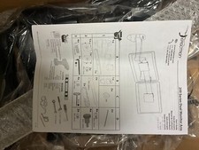 Ergotron 200 Series Dual Monitor Wall Mount Arm Black NEW 45-231-200 Open Box picture