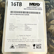 MDD MaxDigitalData 16TB SATA III 3.5in 7200RPM 256MB Internal HDD MD16TB picture