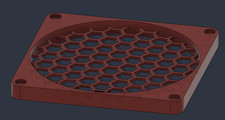 PC Fan Spacer with Integrated Grill picture