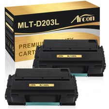 2 x MLT-D203L Toner Compatible With Samsung D203L SL-M3320ND M3820DW M4020ND picture