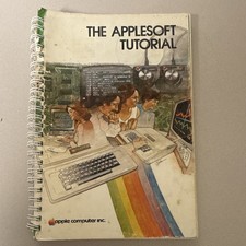 Apple Computer Inc. Applesoft Tutorial Spiral-Bound Book 1979 MPN A2L0018 picture