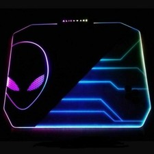 NEW Alienware 10 Colour LED Mouse Pad PC Gaming Desk Computer Desktop Mouse Mat picture