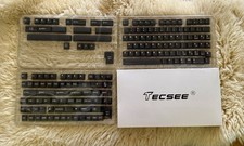 New Tecsee Classic Black Keycap Set for Computer Keyboard Mechanical Keyboard picture