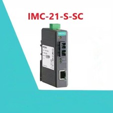 1pcs MOXA IMC-21-S-SC Single-mode Industrial Grade Photoelectric Converter picture