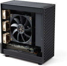 DIY Mini CNC Aluminum PC Case – Compact ITX Workstation Chassis for Low Profile picture