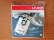 NEW SanDisk ImageMate USB 2.0 5-in-1 Card Reader/Writer SDDR-99-A15 New In Box picture
